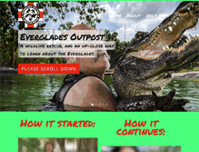 Tablet Screenshot of evergladesoutpost.org
